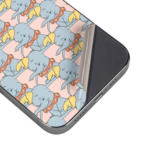 Disney Dumbo Face Pattern iPhone 14 Pro Skin
